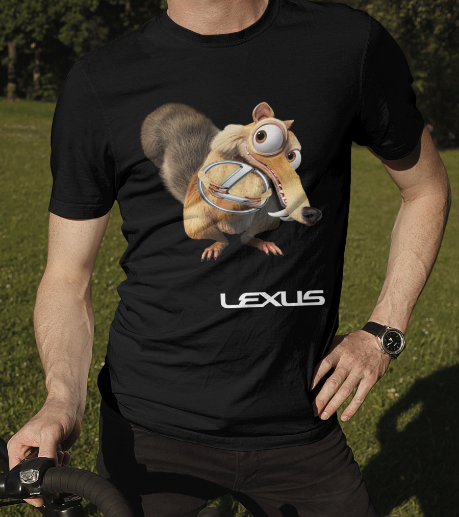 Lexus Ice Age Scrat Humor T-Shirt