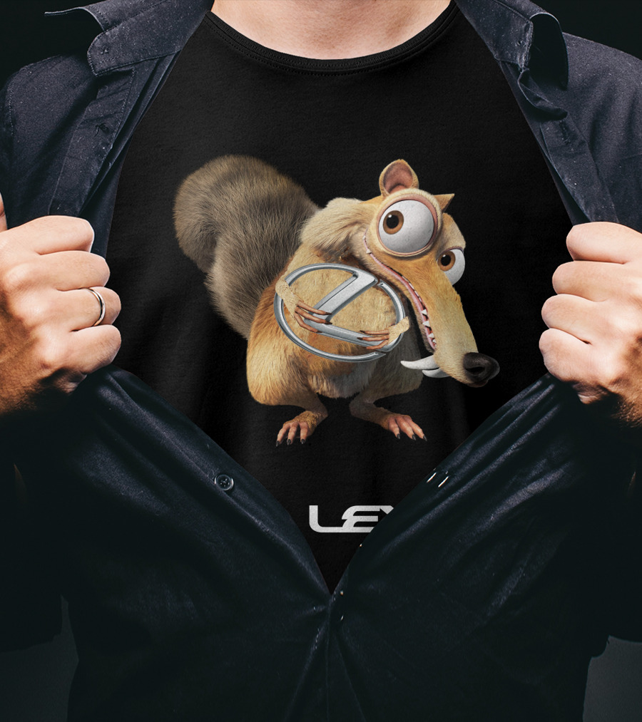 Lexus Ice Age Scrat Humor T-Shirt