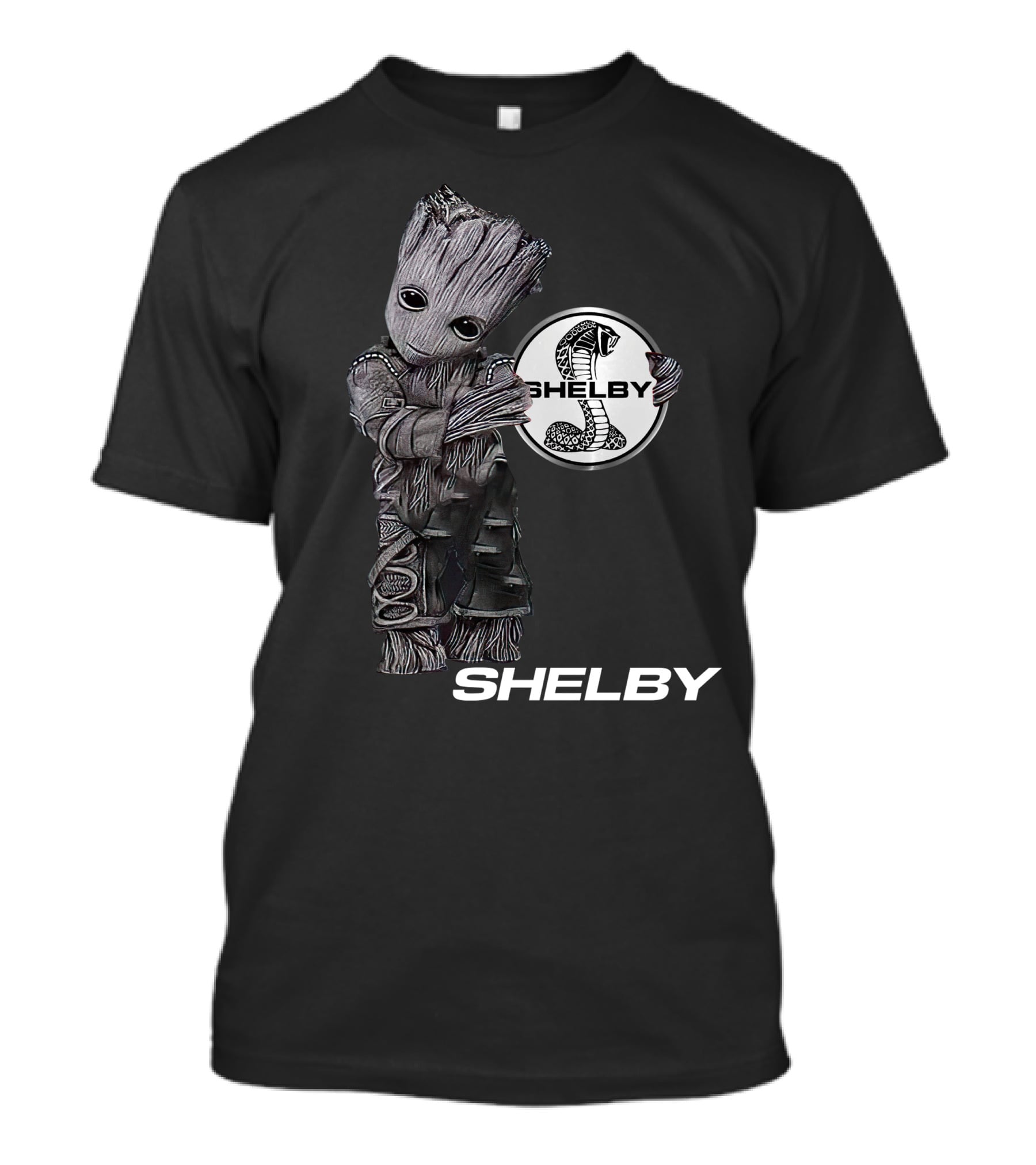 Shelby Cobra Groot Guardians Of The Galaxy Crossover T-Shirt
