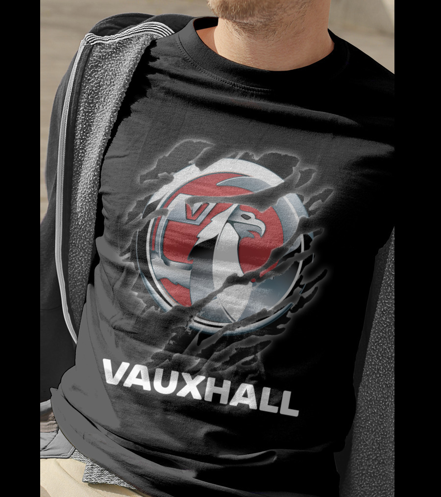 Vauxhall Logo With Dynamic Claw Marks T-Shirt