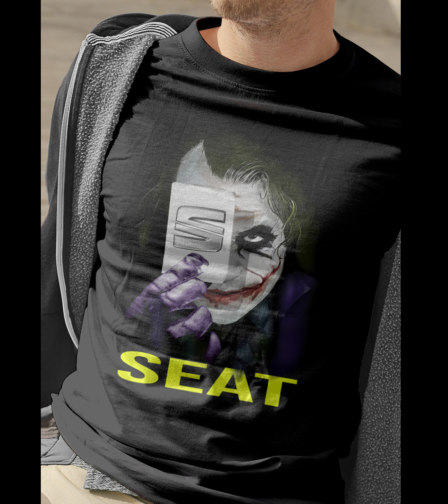 Seat Joker Card Mask Grin T-Shirt