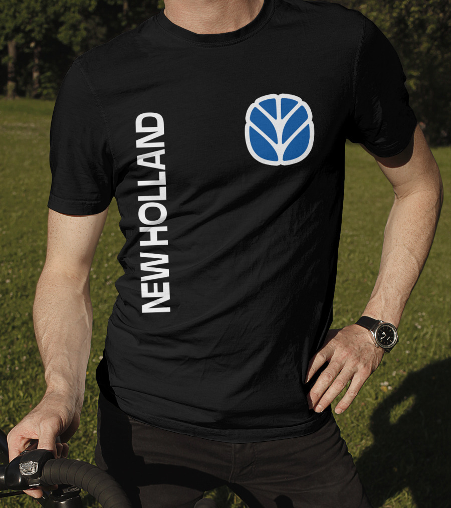 New Holland 12 Logo Blue T-Shirt