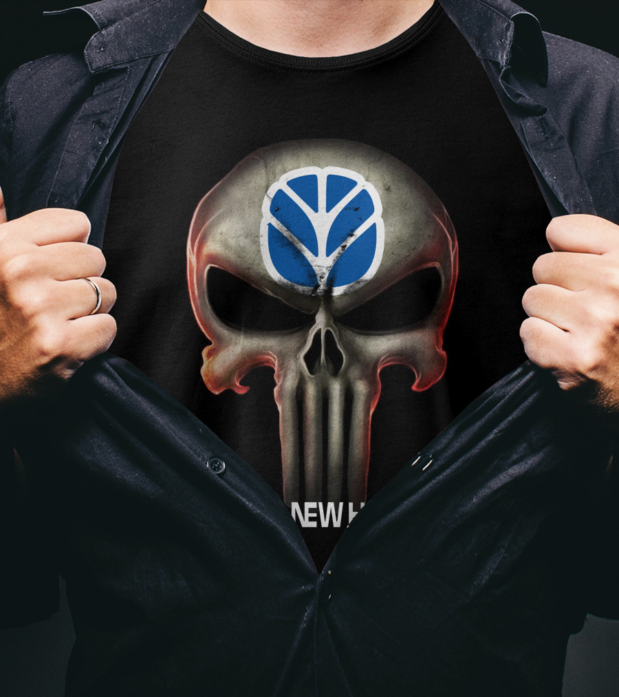 New Holland Punisher Skull T-Shirt