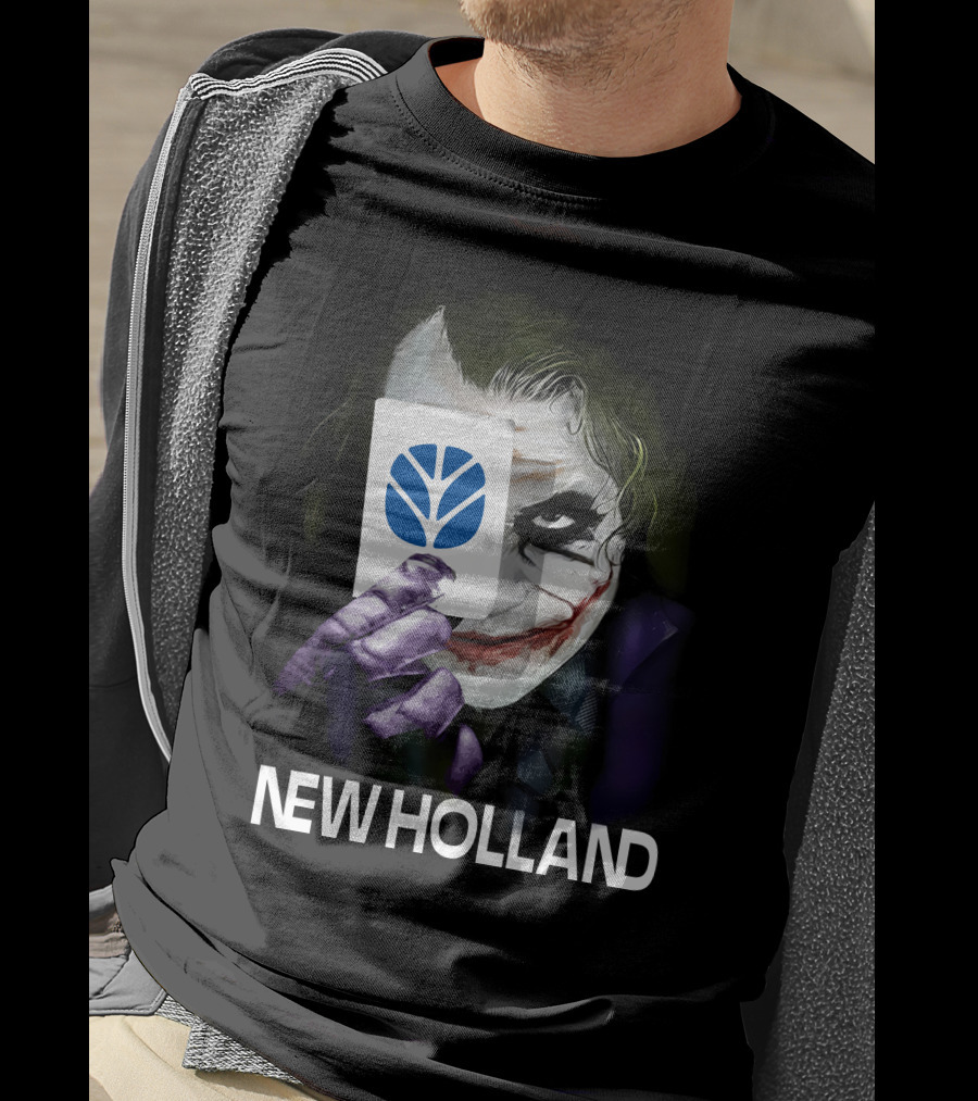New Holland Joker Card Face T-Shirt