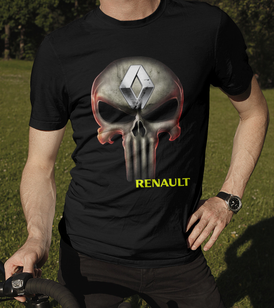 Renault Punisher Skull T-Shirt