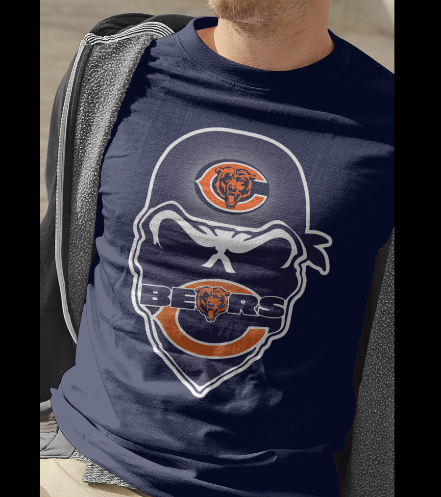 Chicago Bears Pirate Logo Bears T-Shirt