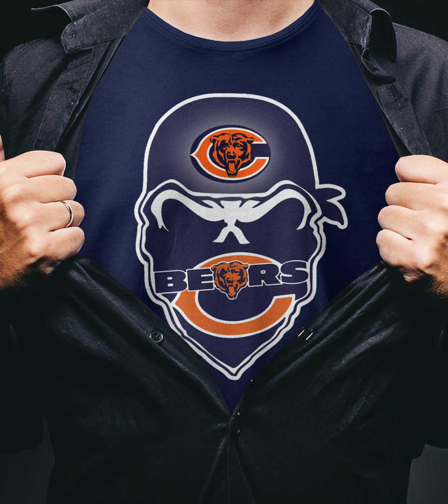 Chicago Bears Pirate Logo Bears T-Shirt