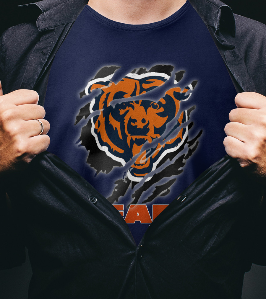 Chicago Bears 05 Bear Claw T-Shirt