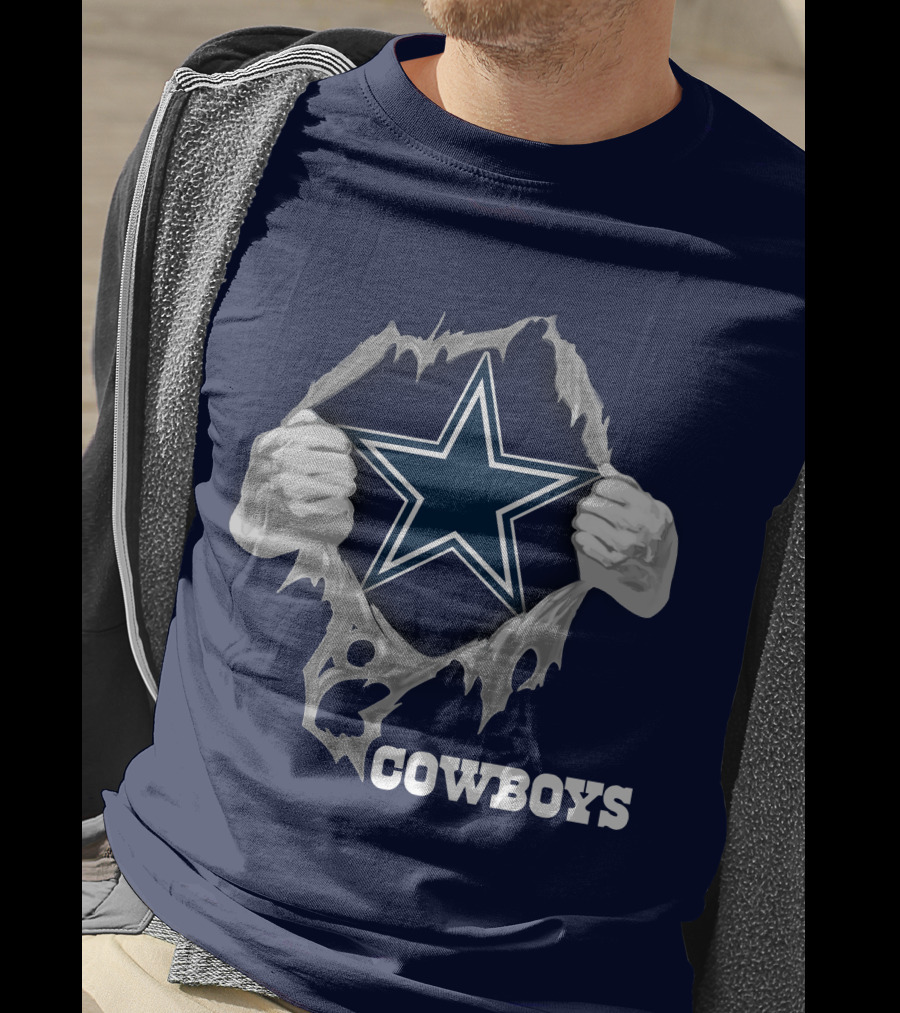Cowboys 07 Star Logo Burst T-Shirt