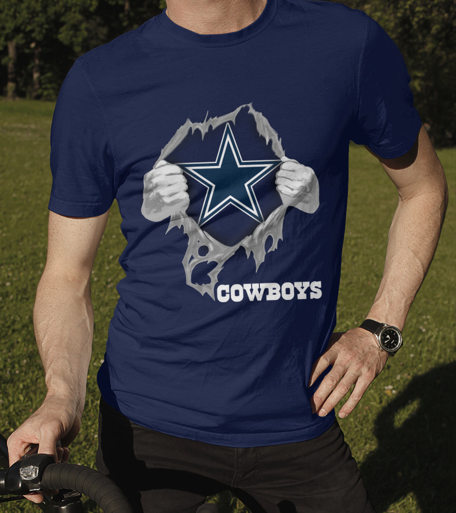 Cowboys 07 Star Logo Burst T-Shirt
