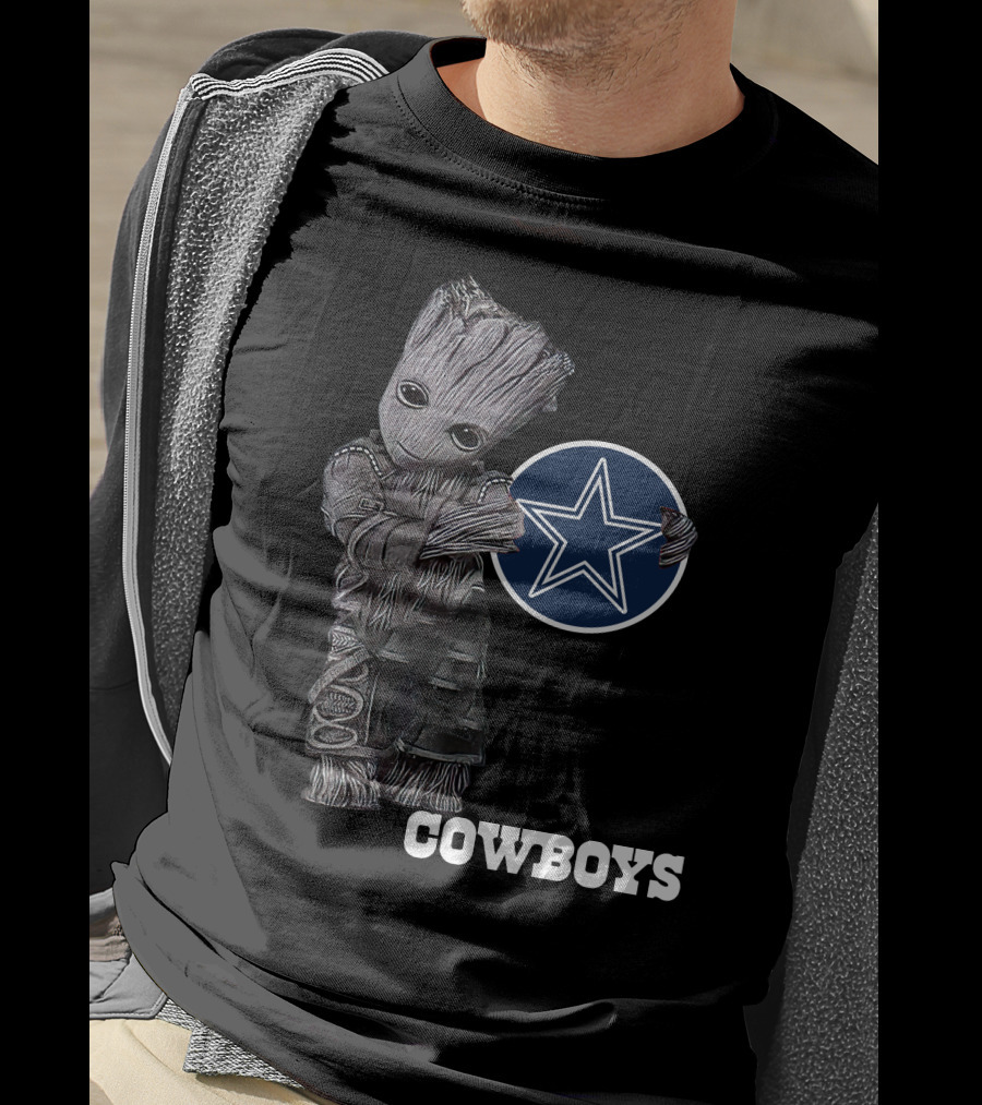 Cowboys Groot Holding Dallas Star T-Shirt