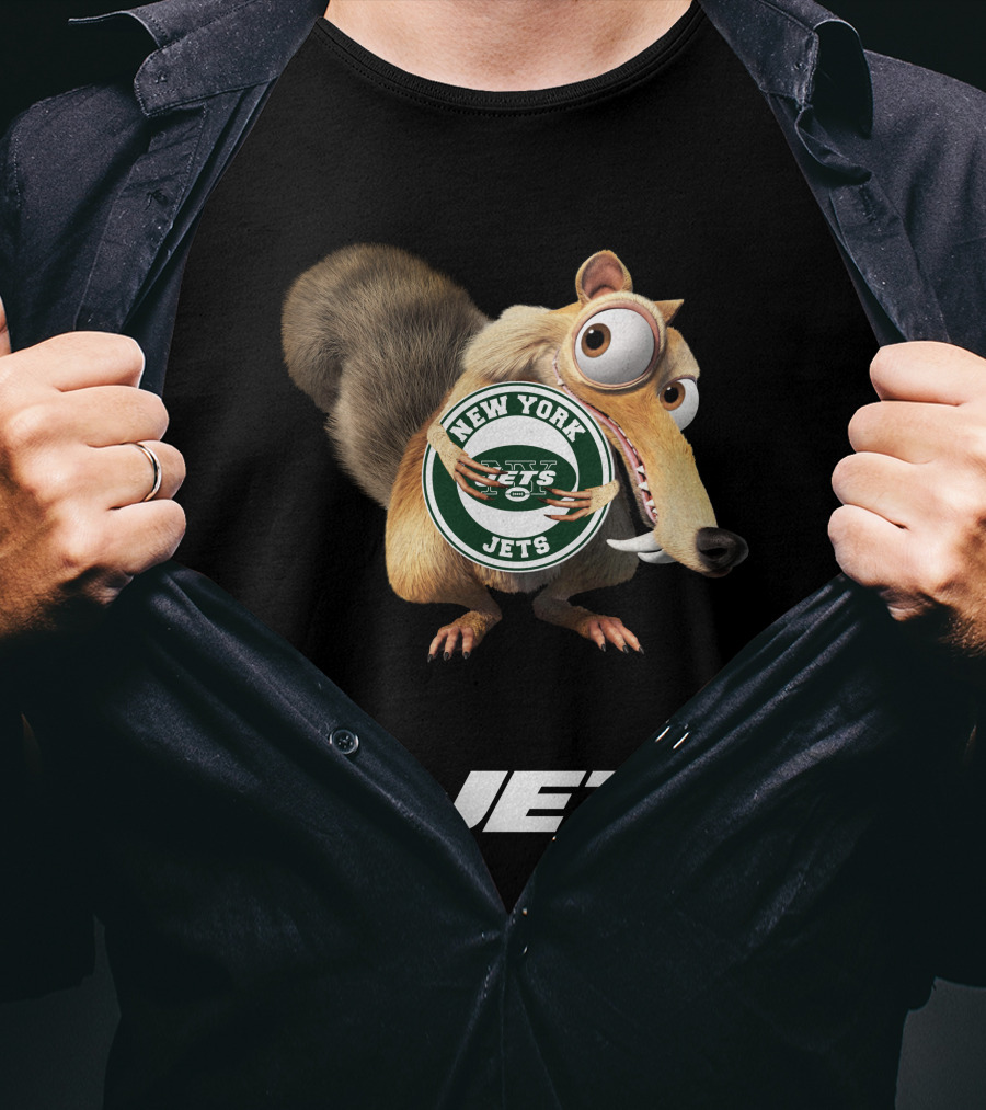 New York Jets Scrat Crossover T-Shirt