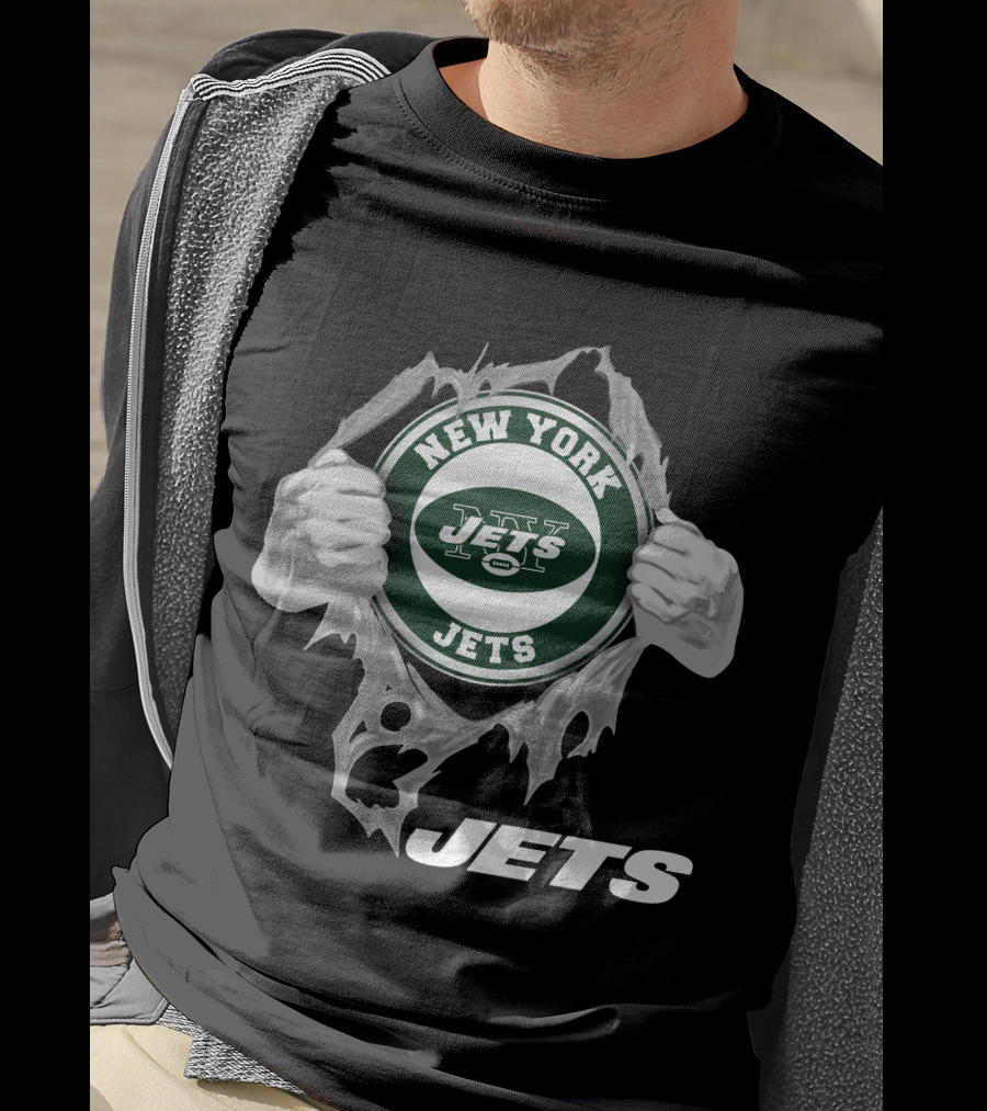 New York Jets 05 Peeling Hands T-Shirt