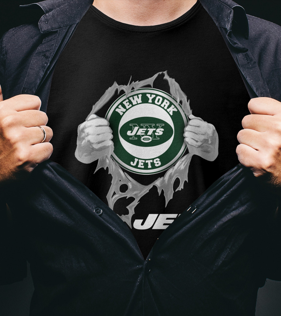 New York Jets 05 Peeling Hands T-Shirt