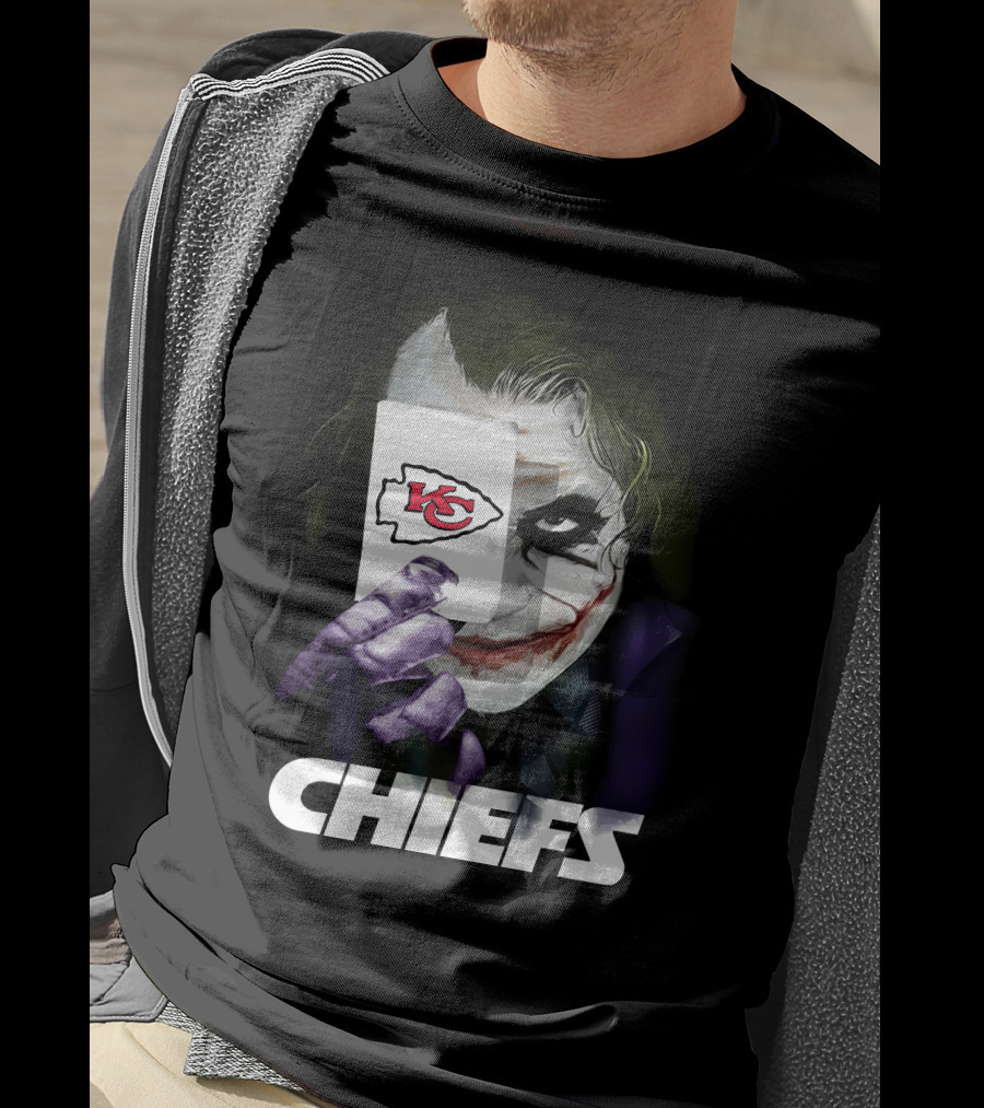Chiefs 05 Kansas City Chiefs Joker Card T-Shirt