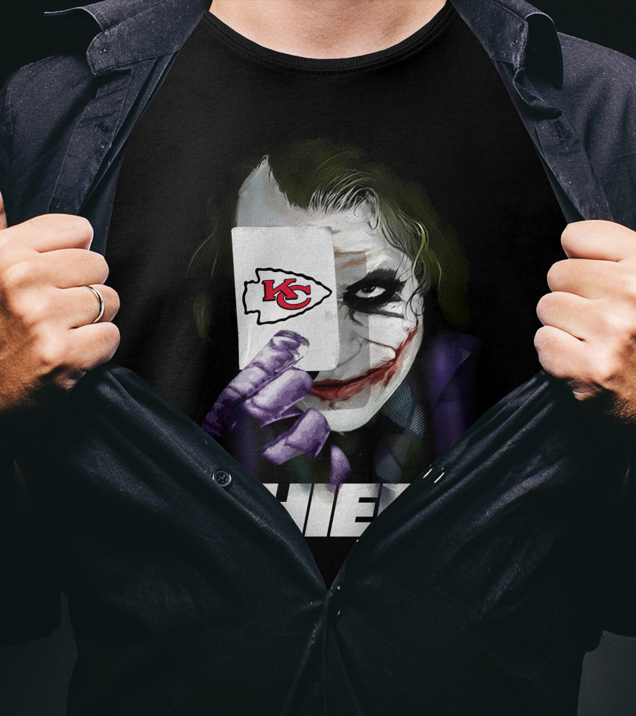 Chiefs 05 Kansas City Chiefs Joker Card T-Shirt