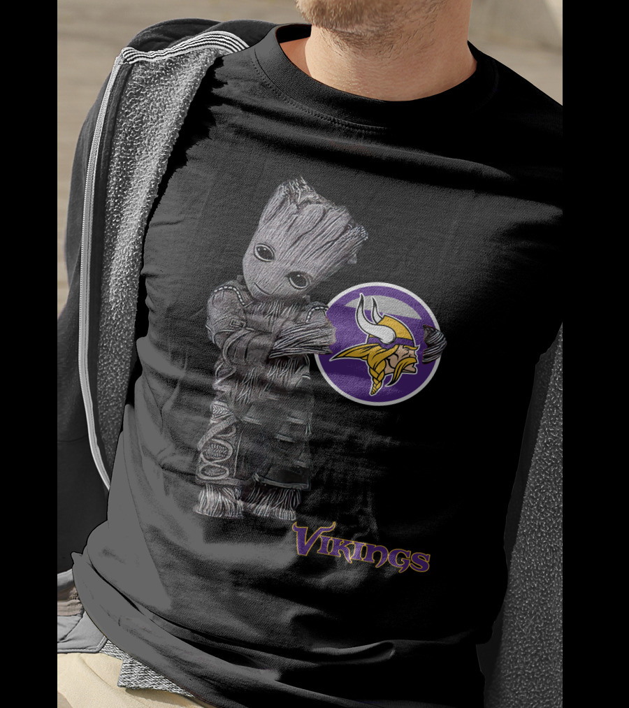Vikings Nfl Groot Crossover T-Shirt