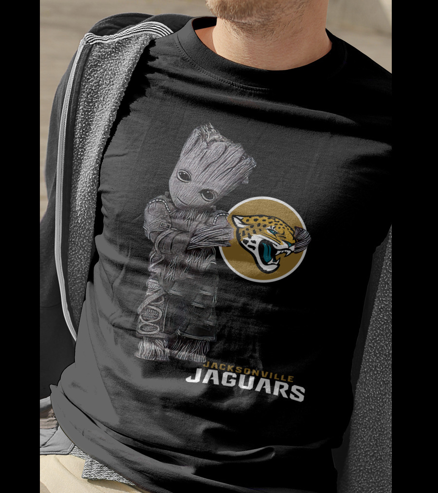 Jacksonville Jaguars Groot Collaboration T-Shirt