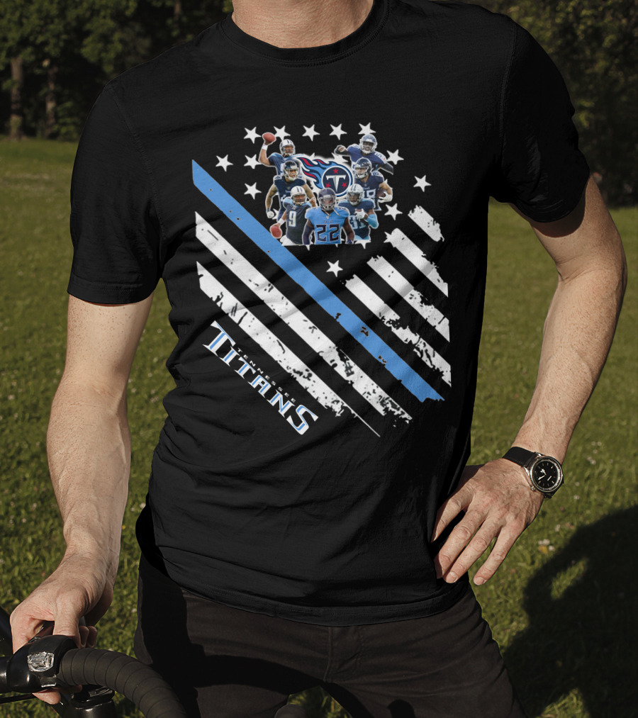 Titans 06 Nfl Team Stars And Stripes T-Shirt