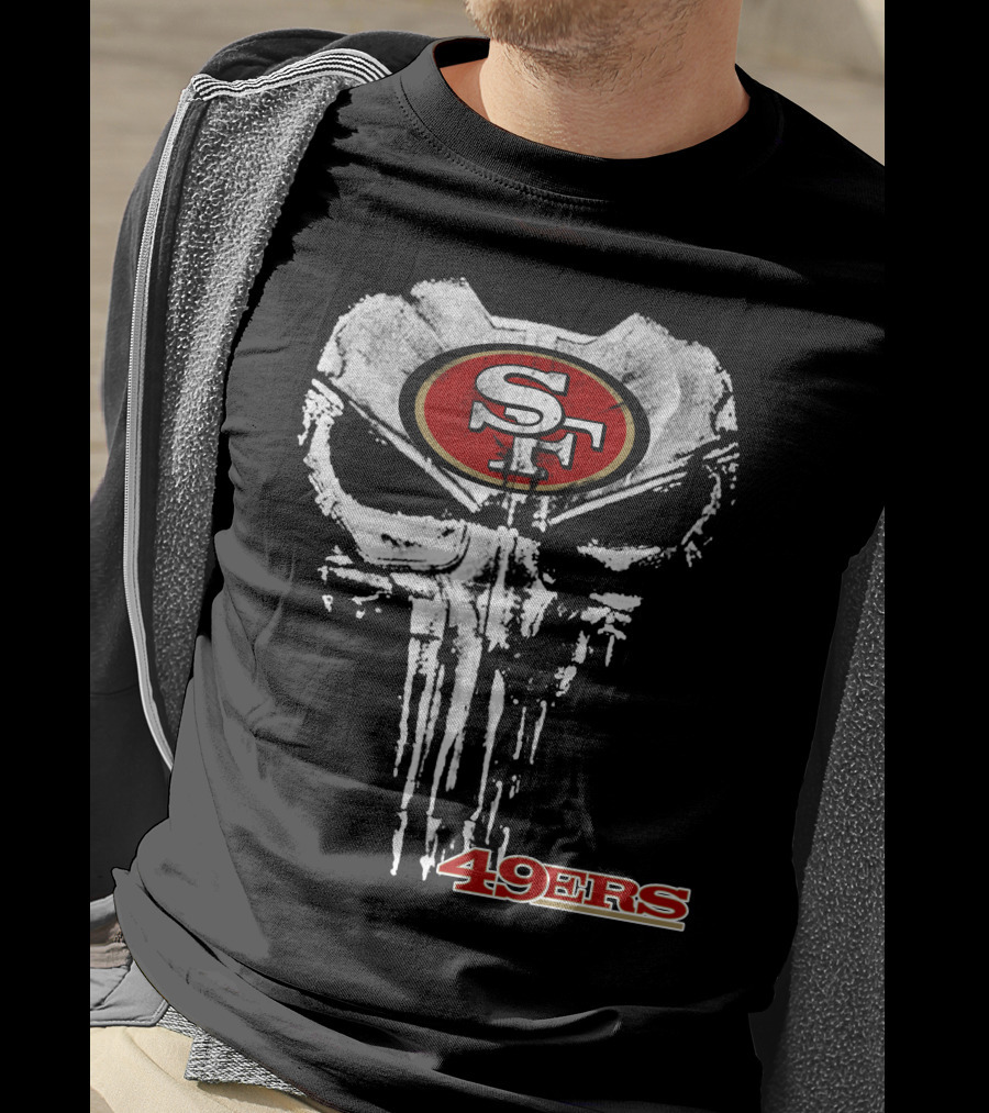 49ers Sf Punisher Logo T-Shirt