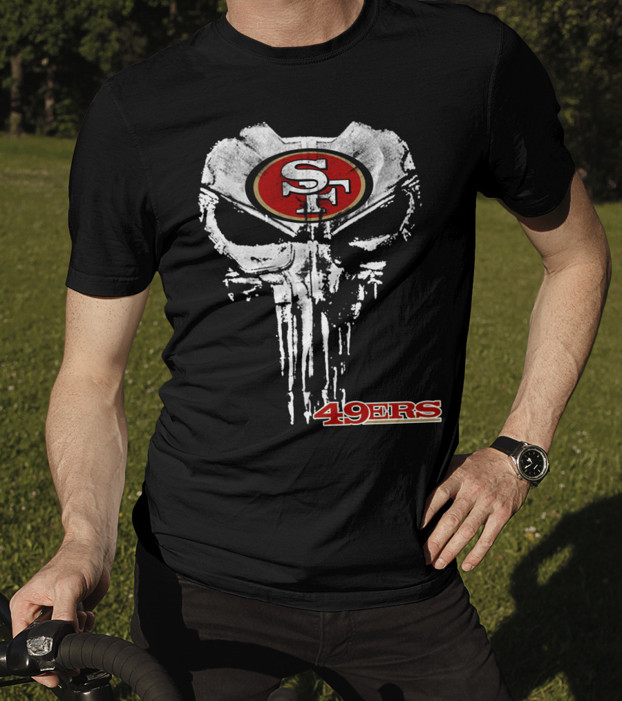 49ers Sf Punisher Logo T-Shirt