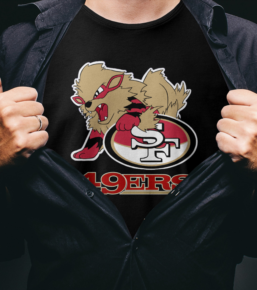 49ers Sf Logo Arcanine Fusion T-Shirt