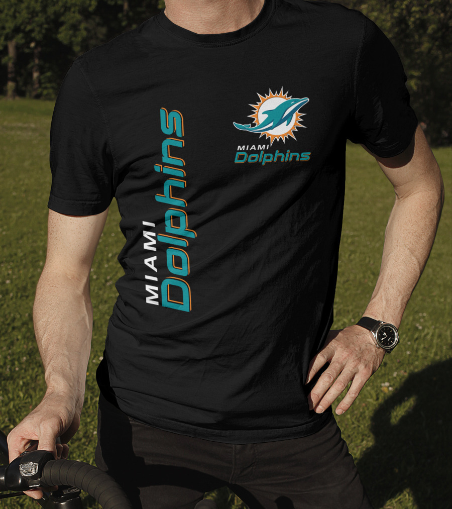 Miami Dolphins 10 Football Team T-Shirt