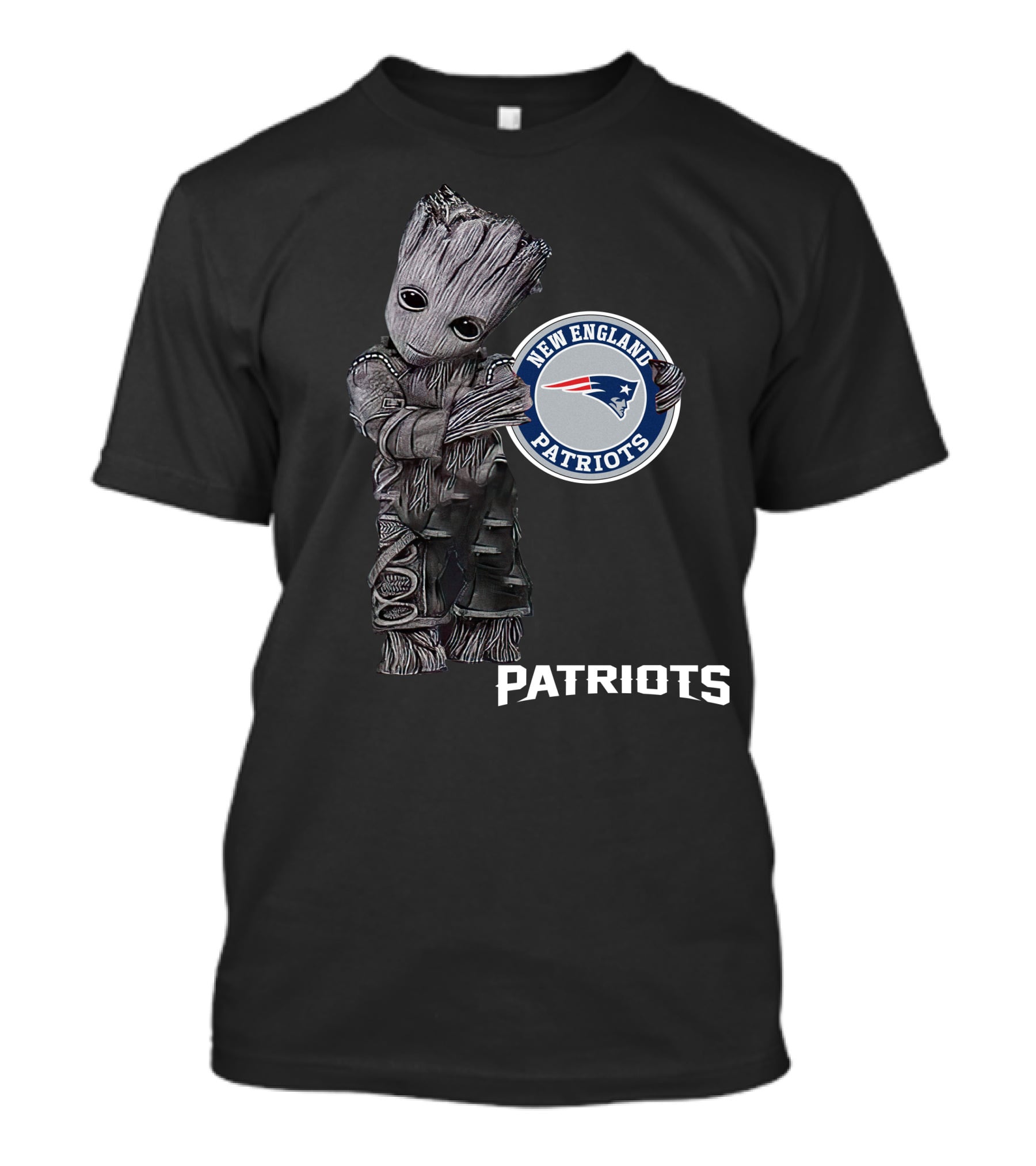 New England Patriots Groot Fan Art T-Shirt