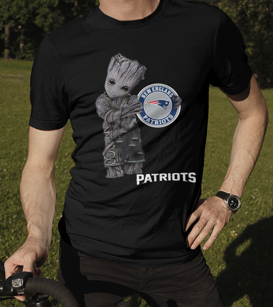 New England Patriots Groot Fan Art T-Shirt