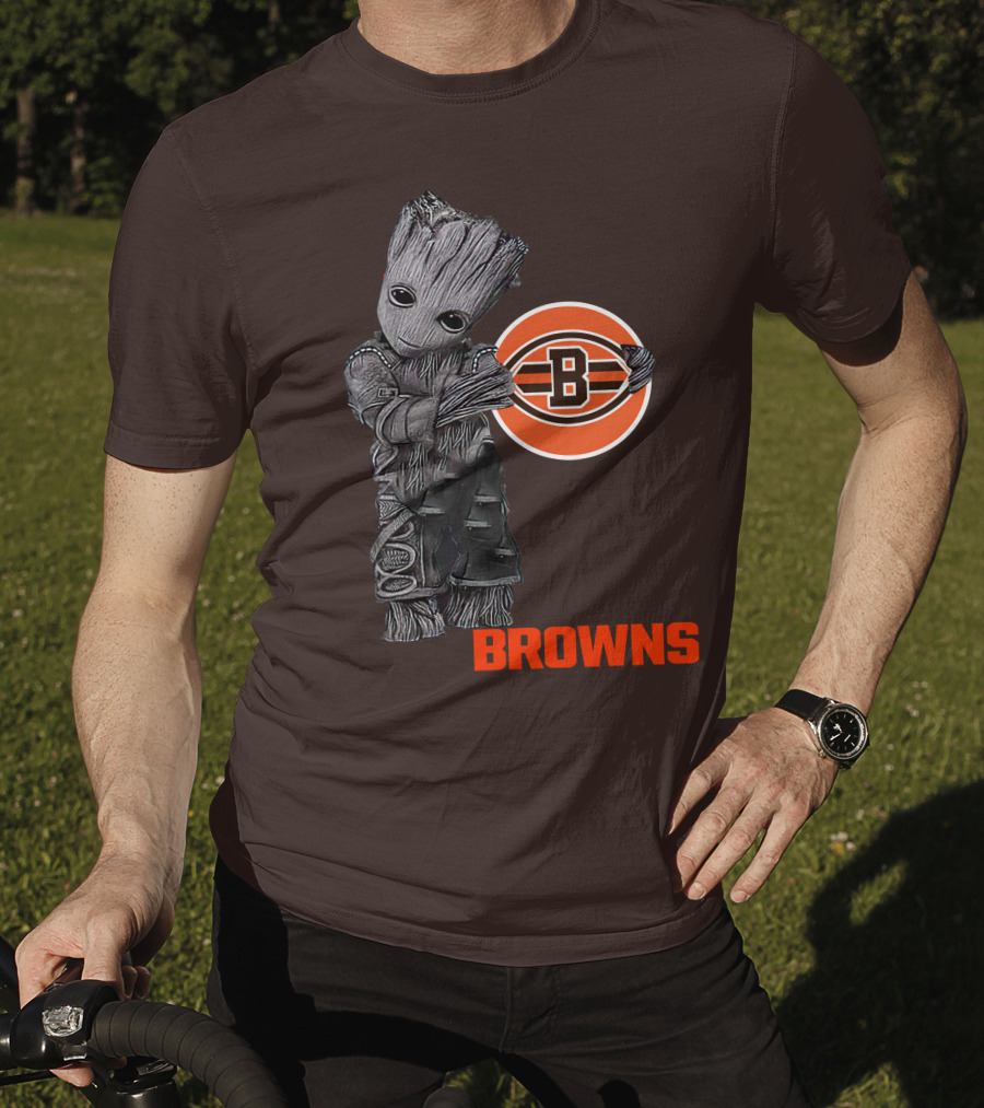 Browns Groot Meets Football Team Spirit T-Shirt