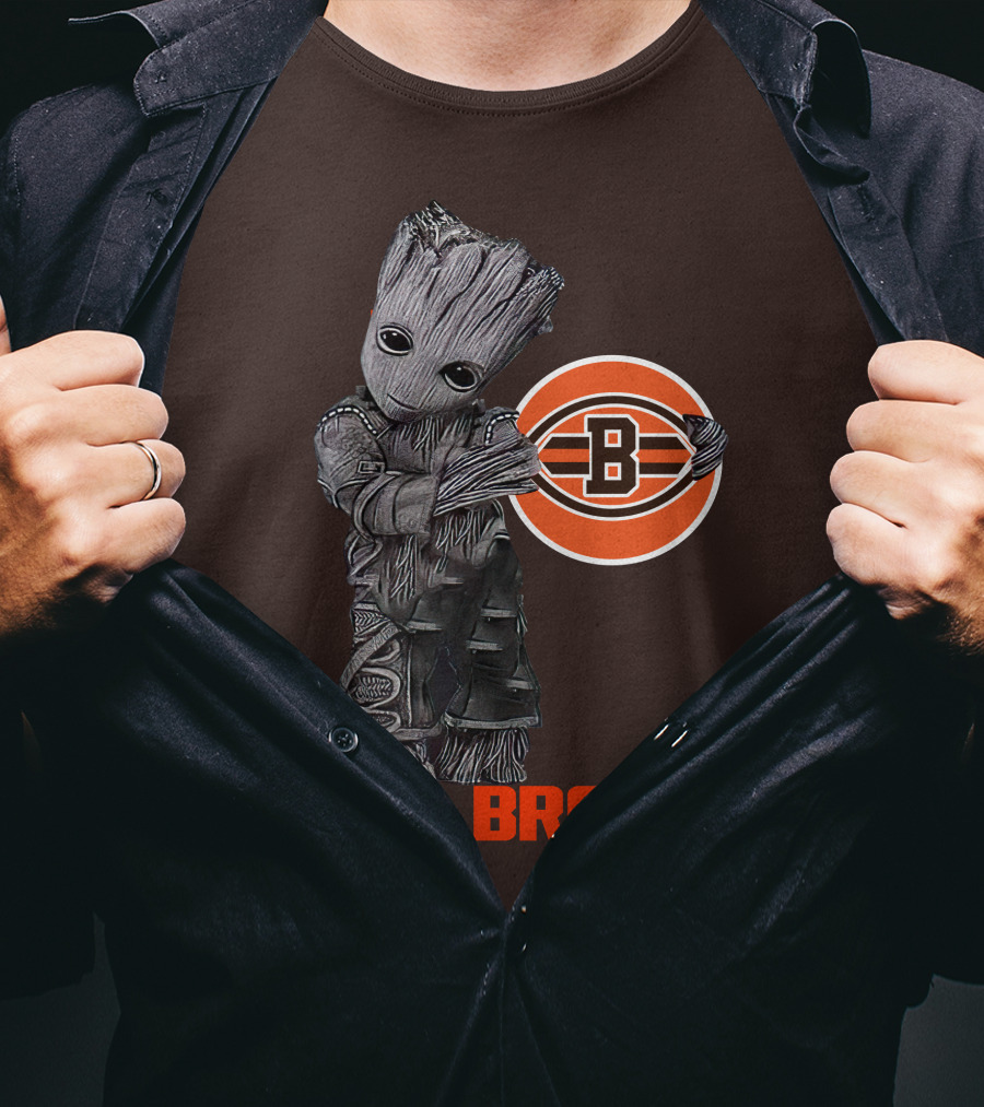Browns Groot Meets Football Team Spirit T-Shirt
