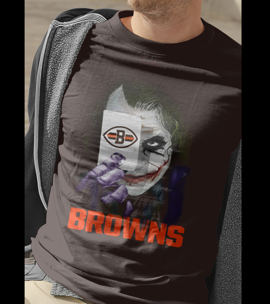 Browns Joker Card T-Shirt