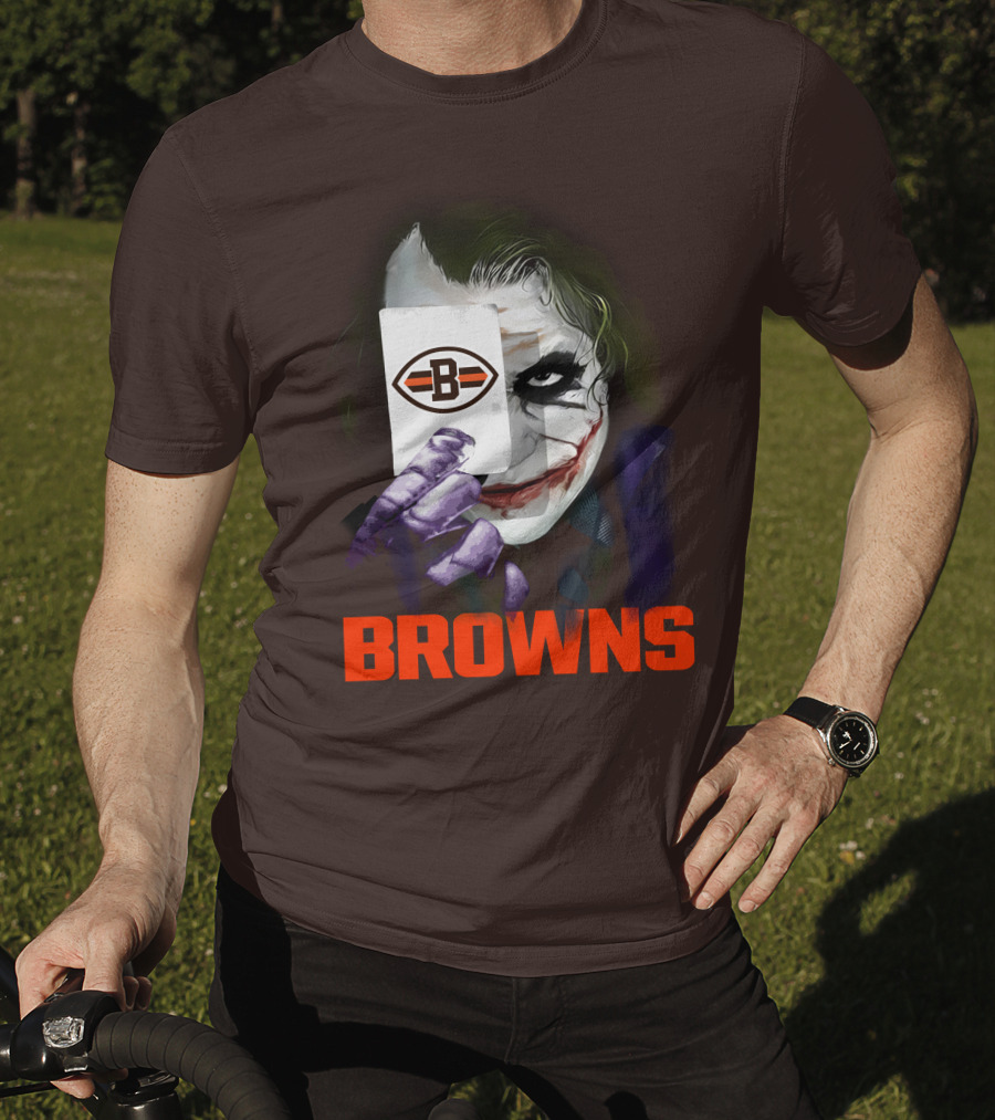 Browns Joker Card T-Shirt