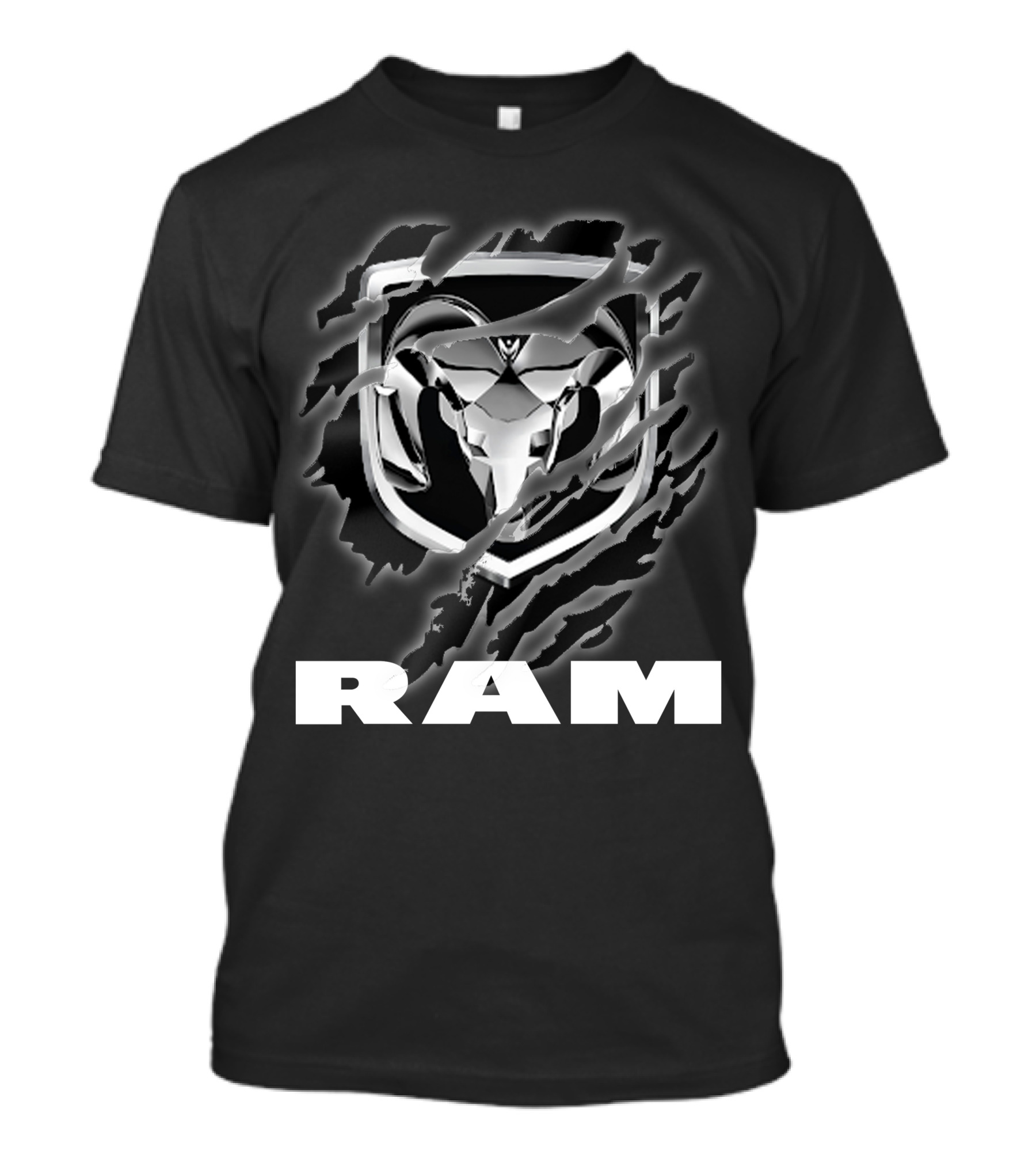 Ram Logo Claw Mark T-Shirt