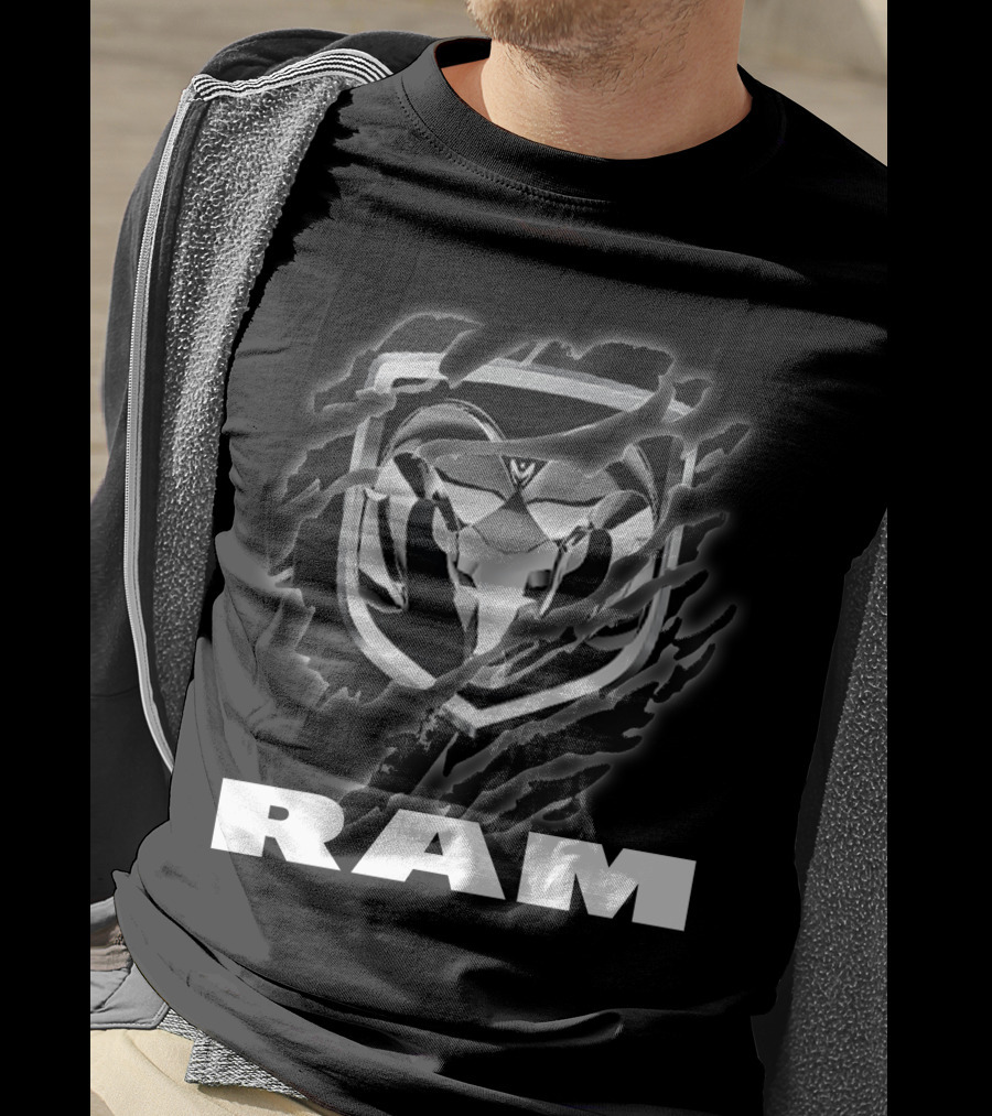 Ram Logo Claw Mark T-Shirt