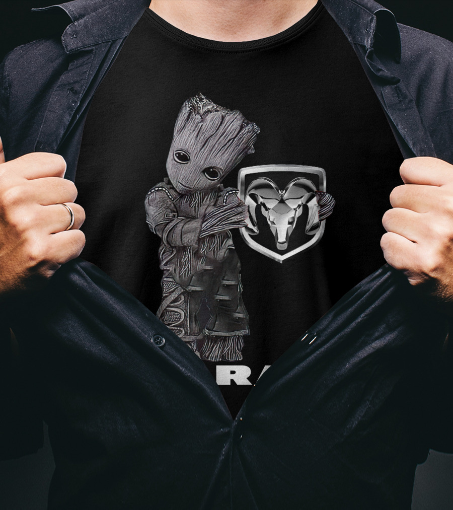 Ram Groot Crossover With Iconic Ram T-Shirt