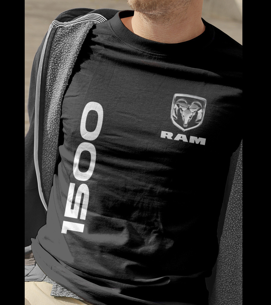 Ram 1500 Logo Truck Brand Identity T-Shirt