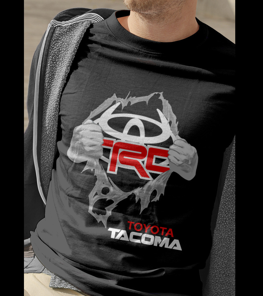 Toyota Tacoma Trd Logo Tear T-Shirt