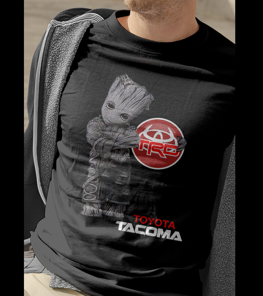 Toyota Tacoma Trd Groot Character Crossover T-Shirt