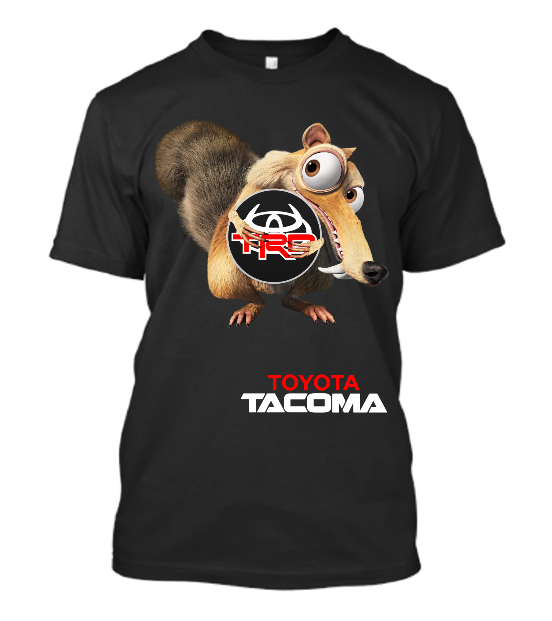 Toyota Tacoma Trd Ice Age Squirrel Crossover T-Shirt