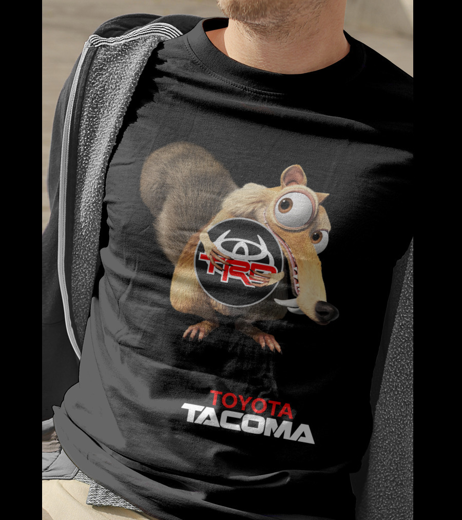 Toyota Tacoma Trd Ice Age Squirrel Crossover T-Shirt