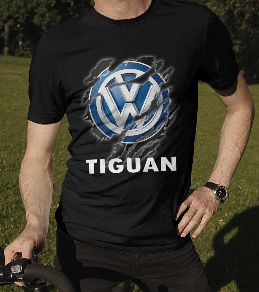 Tiguan Volkswagen Logo Scratch T-Shirt