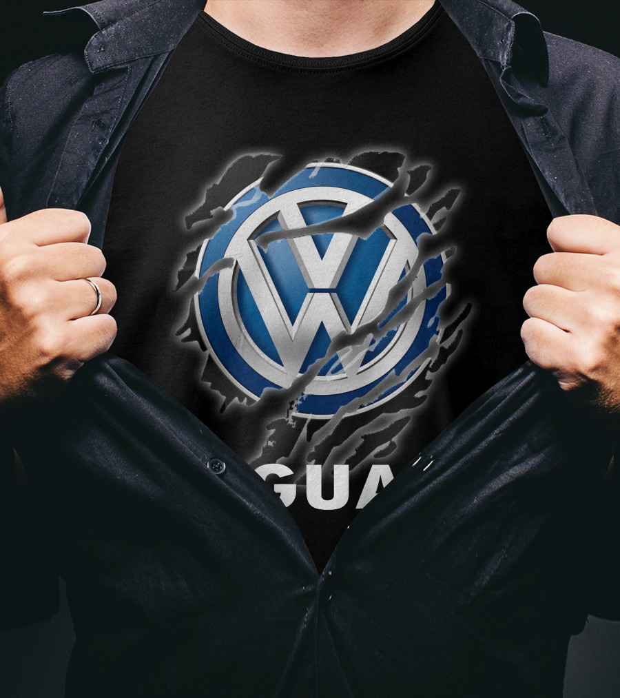 Tiguan Volkswagen Logo Scratch T-Shirt