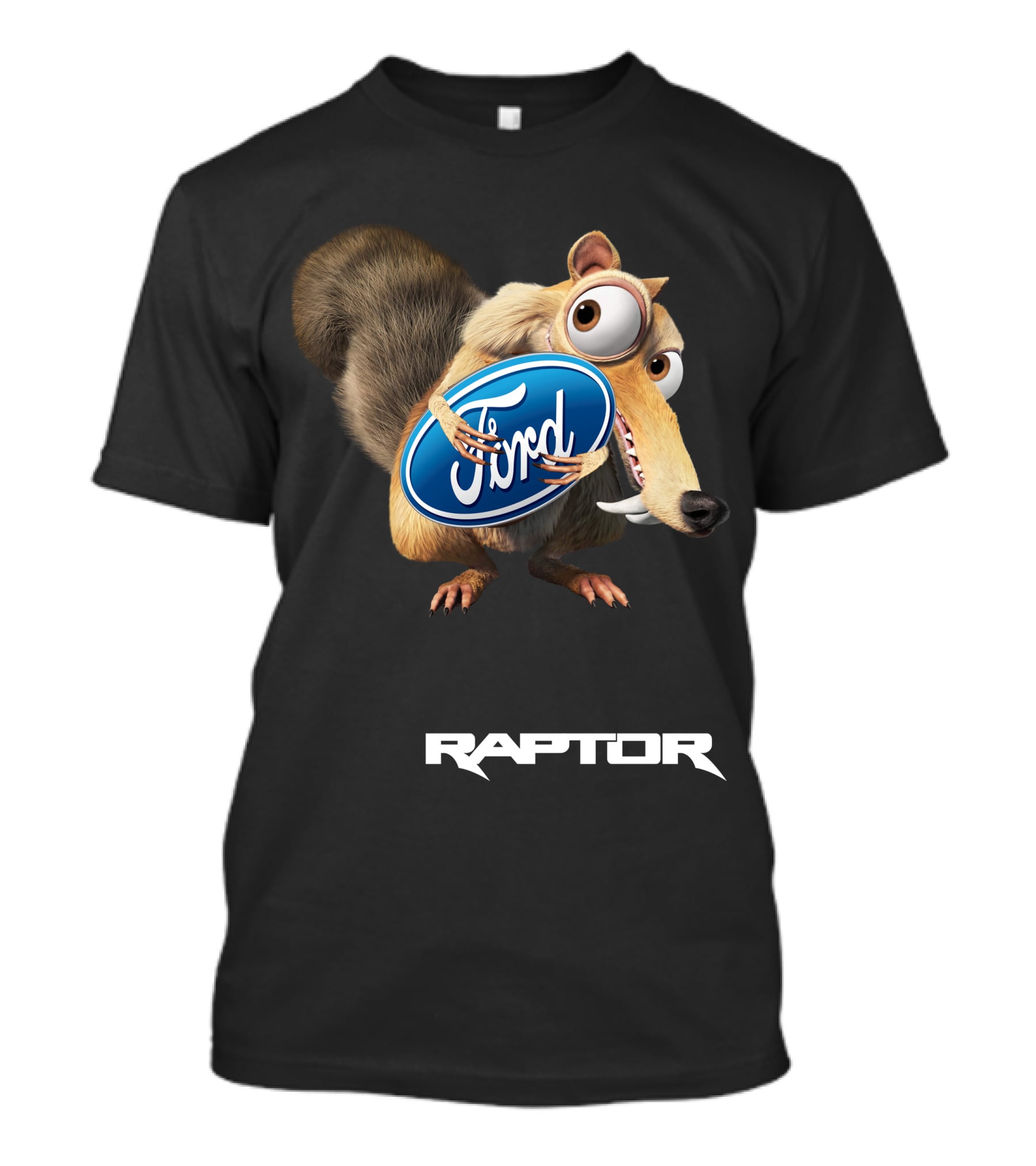 Ford Raptor 05 Scrat Holding T-Shirt