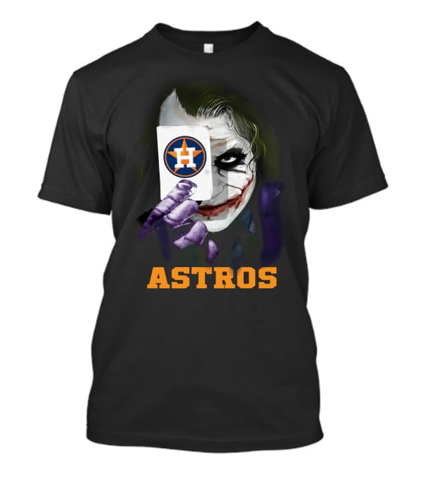 Astros Joker Houston Baseball Card T-Shirt
