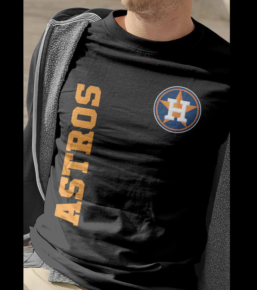 Astros Houston Logo Vertical T-Shirt