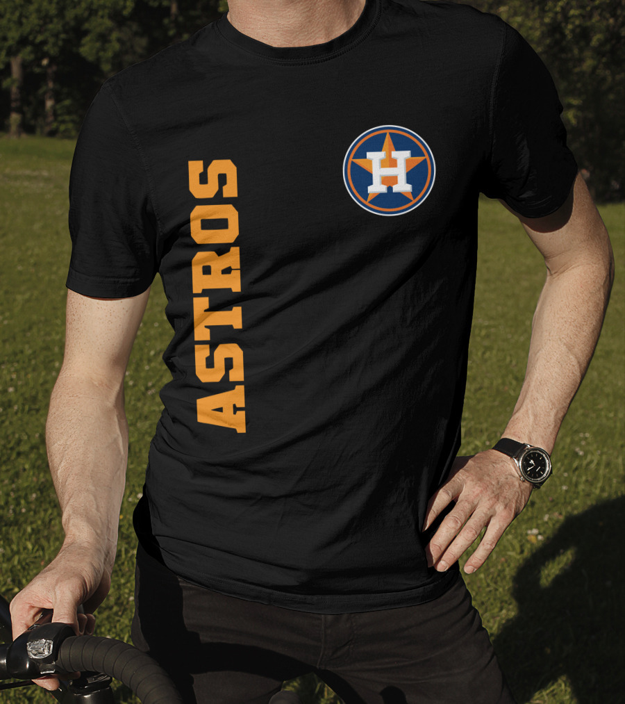 Astros Houston Logo Vertical T-Shirt
