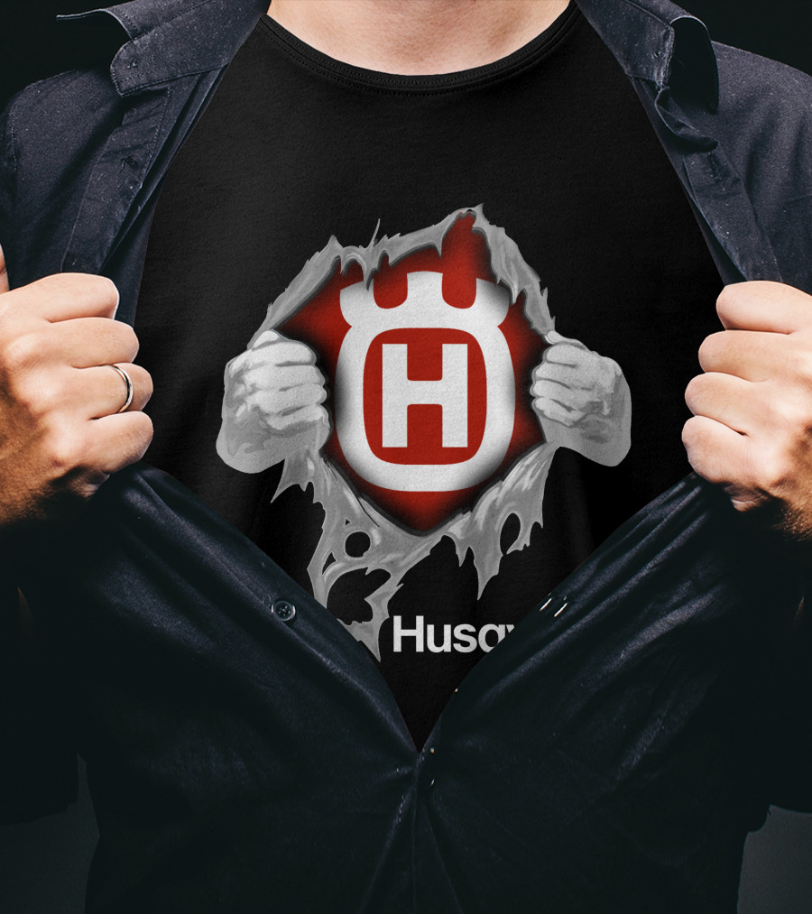 Husqvarna Motorcycles Iconic Emblem Unveiling T-Shirt