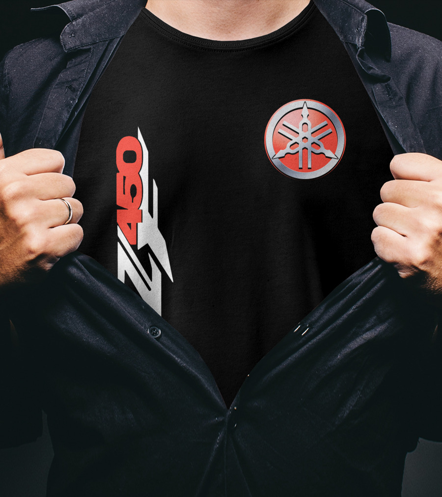 Yamaha Yfz450 Vertical T-Shirt