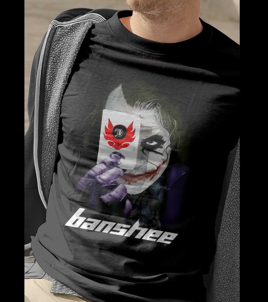 Banshee Joker Card Icon Banshee7 T-Shirt